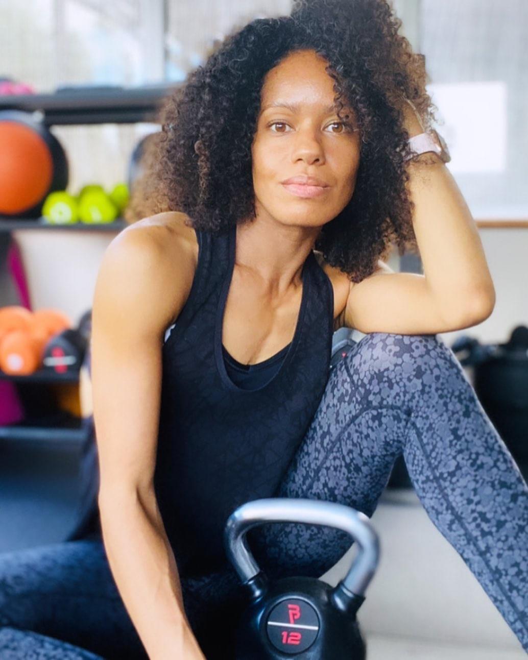 Sarah-Anne demonstrating proper form